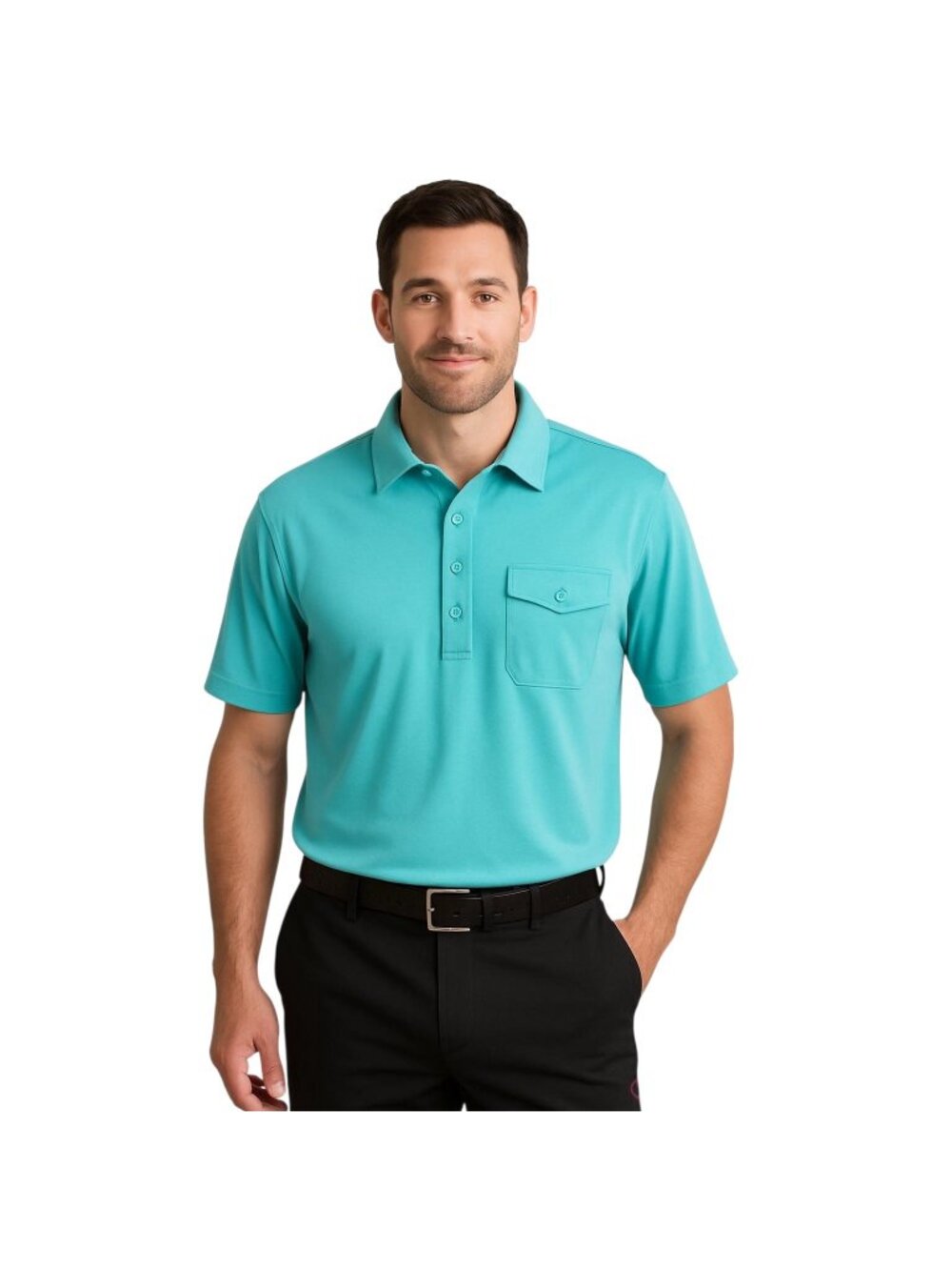 Titleist Inverness Colorado Golf Course Polo Shirt Blue Size L Collectible Golf